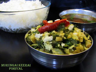 Murungai Keerai Poriyal