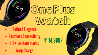 OnePlus Watch Price, Specification | Techies Cart