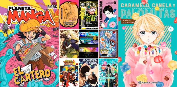 Novedades Planeta Comic mayo 2023 - mangas, novelas y revistas