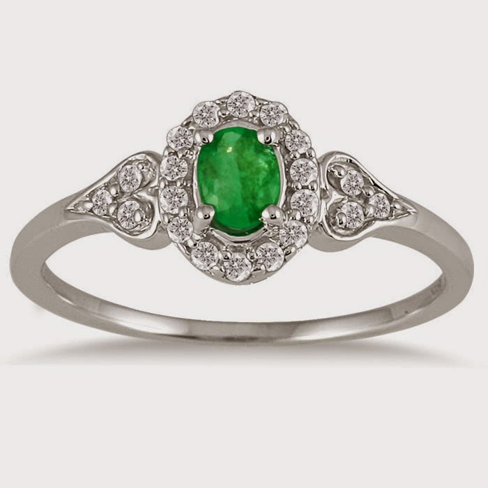 gemstone rings for young men green