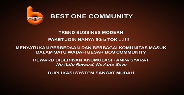 Marketing Plan B-One System B1System BOS Community Indosat Ooredoo
