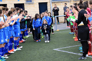 Homenaje del Pauldarrak a sus equipos benjamín y juvenil