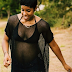 Photos--- Kelly Rowland Shows Off her Baby Bump in Black Net Top 