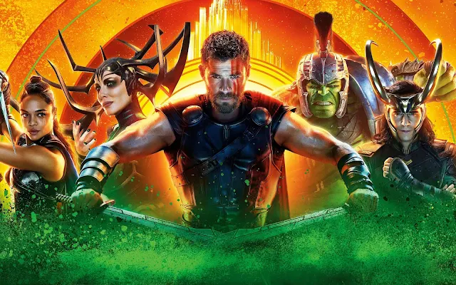 Free Thor Ragnarok Movie Poster High Resolution HD wallpaper. Click on the image above to download for HD, Widescreen, Ultra  HD desktop monitors, Android, Apple iPhone mobiles, tablets.