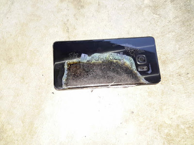 Damaged Note 7- back