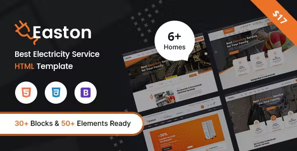 Best Electricity Services HTML Template