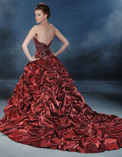 If you are the type to buy a red wedding dress those that know you and love