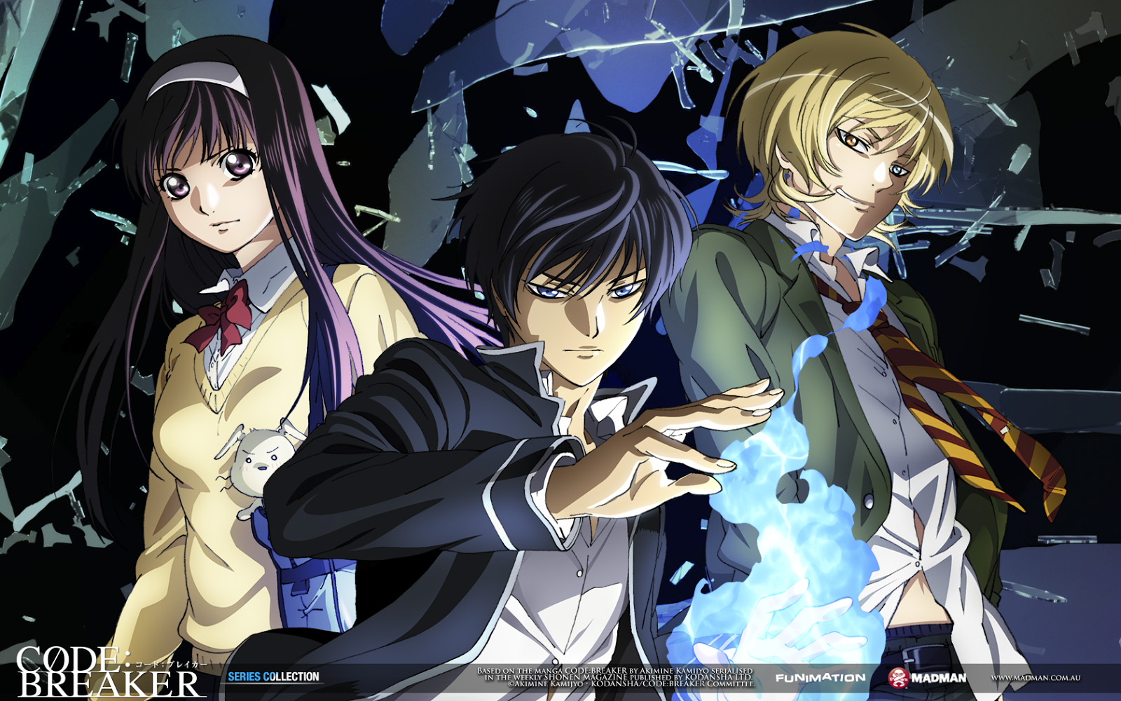 Mavi G ky z n n Elleri Anime  Code Breaker 