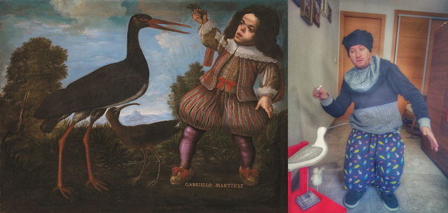 "Retrato del enano Gabriello Martinez", anónimo florentino del siglo XVI. #retoBUMU