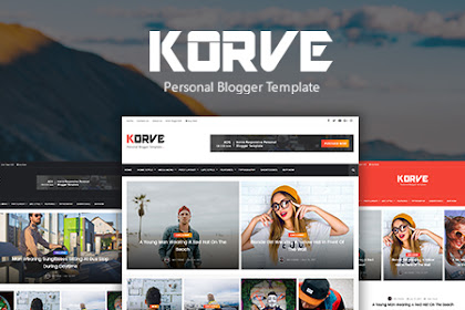 Korve - Personal Blogger Templates