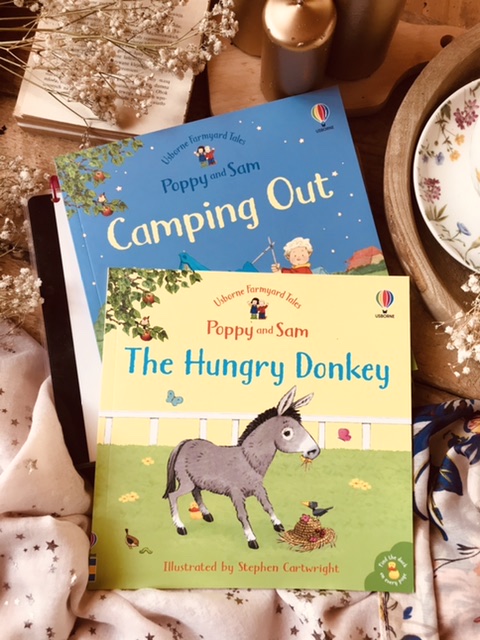 Heather Amery - Camping out // The hungry donkey 