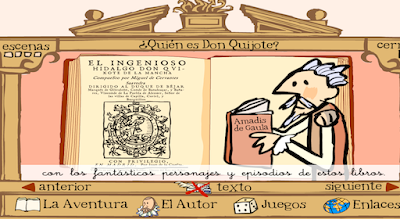 http://nea.educastur.princast.es/quixote/index2.htm