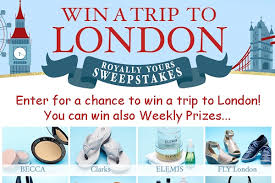 Win Trip to London from QVC Royally Yours Sweepstakes