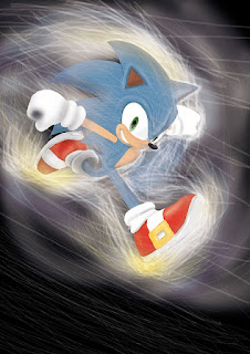 Dessin de Sonic