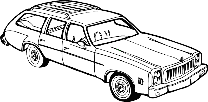 Download Simple Car Coloring Pages Printable (11 Image) - Colorings.net