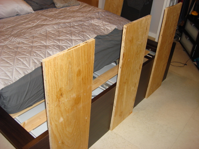 how to attach a headboard to a bed frame