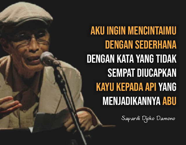 kata kata sapardi djoko damono