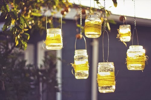 Mason Jar Lanterns DIY