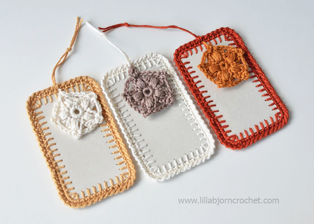 Christmas Gift Tag and Garland - crochet tutorial by Lilla Bjorn Crochet