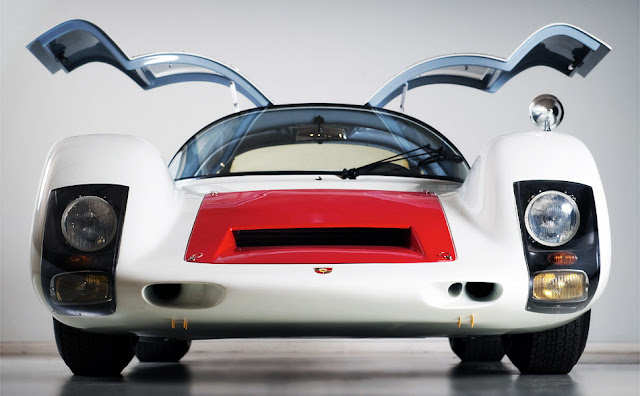  1966 Porsche 906 Carrera Competition Coupe ($900,000-$1.1 million) will have the same effect on you — right before it pins you to the seat. Despite its seemingly meek 220bhp, 2-liter flat-six cylinder engine, the car — commonly referred to at the time as the Carrera 6 — offers up a top speed of nearly 170 mph, an original multi-tubular chassis frame, and a new FIA-approved roll cage.