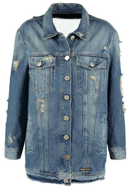 giubbino jeans oversize guess giacca jeans tendenza autunno 2016 tendenze moda 