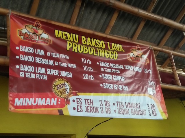 Bakso Pedas, Ya Bakso Lava Probolinggo