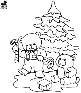 Desenhos de Papai Noel para colorir  Tree coloring page, Christmas tree  coloring page, Printable christmas coloring pages