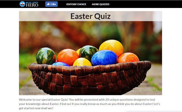 Easter Quiz Answers