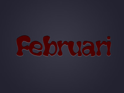 Hallo Februari