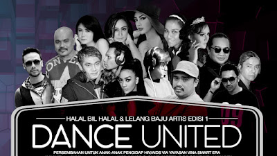 Gitta dan Satu Citra Management,  Opening Party Bertema Dance United, Halal Bihalal dan Charity Event