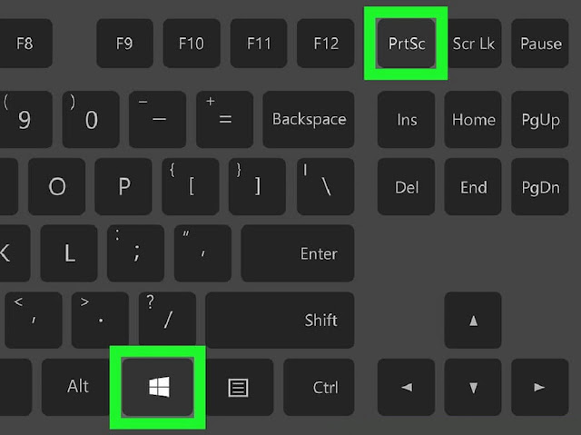 How to Take Screenshot on Laptop windows + PrtScn