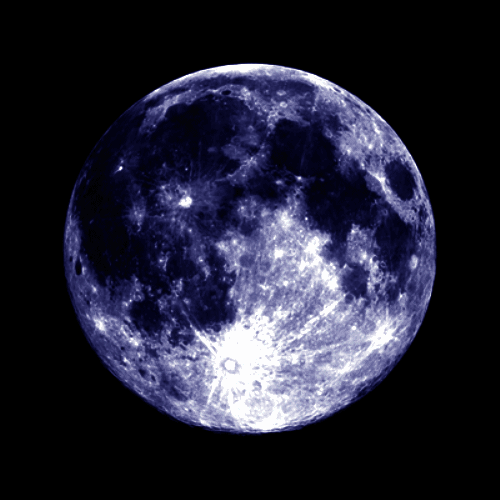 A luna svítí!