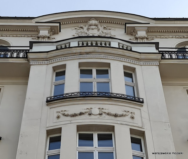 Warszawa Warsaw kamienica przedwojenna Marian Kontkiewicz architektura zabytkowa zabytek 1913 dom własny