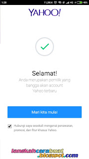 daftar yahoo email baru