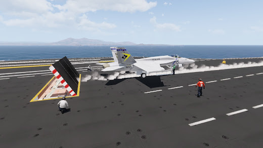 Arma3用空母USS Nimitz MOD