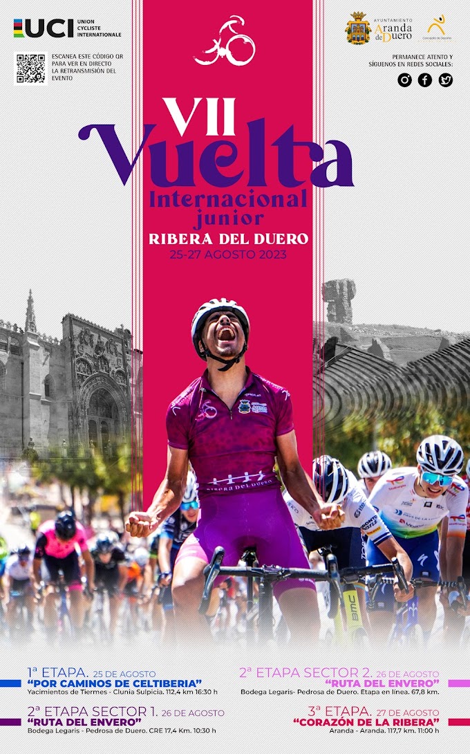 Siete nacionalidades en los equipos de la VII Vuelta Júnior a la Ribera del Duero