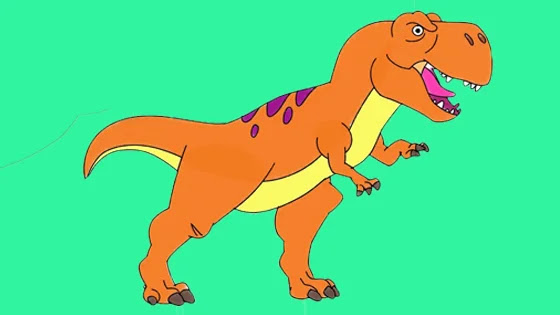 T-rex Coloring Page | Dinosaur Coloring Pages