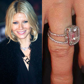 Gwyneth Paltrow  engagement ring