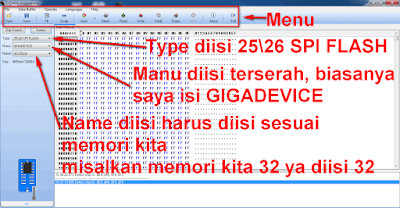 Cara flash receiver dengan CH341A