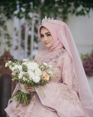 model hijab pengantin modern terbaru