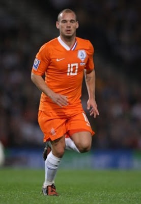 Wesley Sneijder Football Pictures