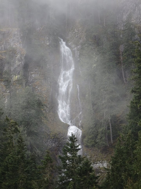 waterfall, road trip, washington