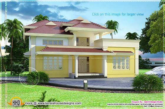 Villa elevation design