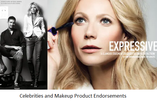 Celebrities and Makeup Product Endorsements
