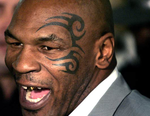 that of Mike Tyson in The