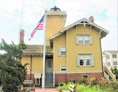 Hereford Inlet Lighthouse in North Wildwood, New Jersey