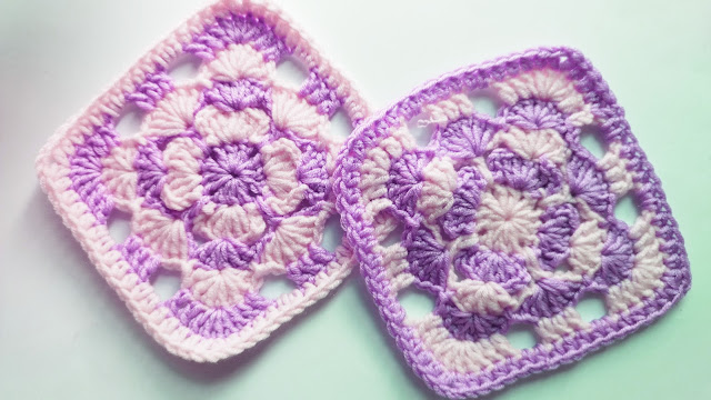 Crochet Increíble cuadrado a crochet y ganchilloMajovel Crochet  DIY bareta domble, punto bajo labor muestra hobby