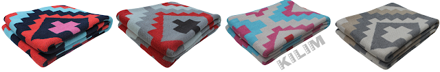 modern ethnic pattern blankets