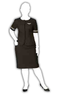 United Airlines Flight Attendant Uniform Female Domestic Look #5