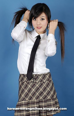 Hwang Mi Hee Cute Model